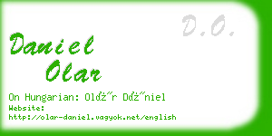 daniel olar business card